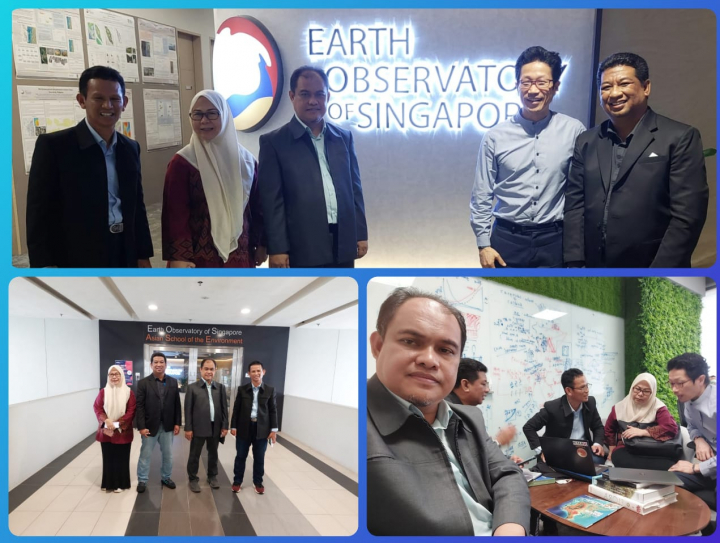 EOS Nanyang Technological University Singapura Bersedia Kolaborasi dengan Departemen Teknik Geologi Unhas
