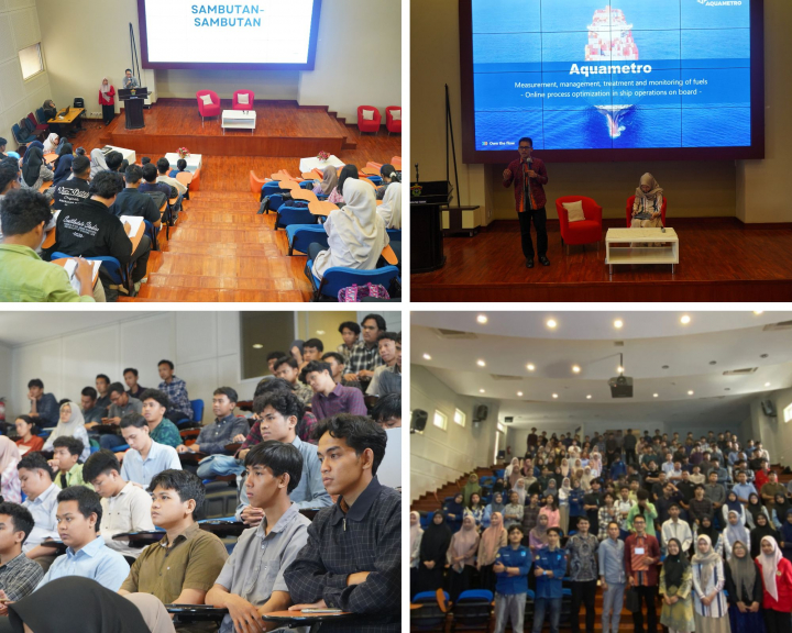The Department of Marine Systems Engineering Invites an Aquametro Expert to Deliver a Guest Lecture.