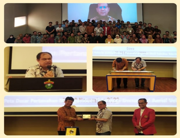 The Faculty of Engineering at Unhas has entered into a partnership with the South Sulawesi National Land Agency
