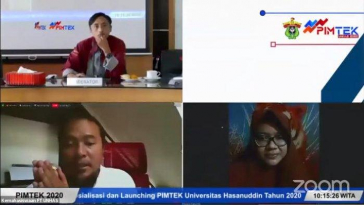 Wadahi Kreativitas Mahasiswa, FT Unhas Launching Pimtek 2020