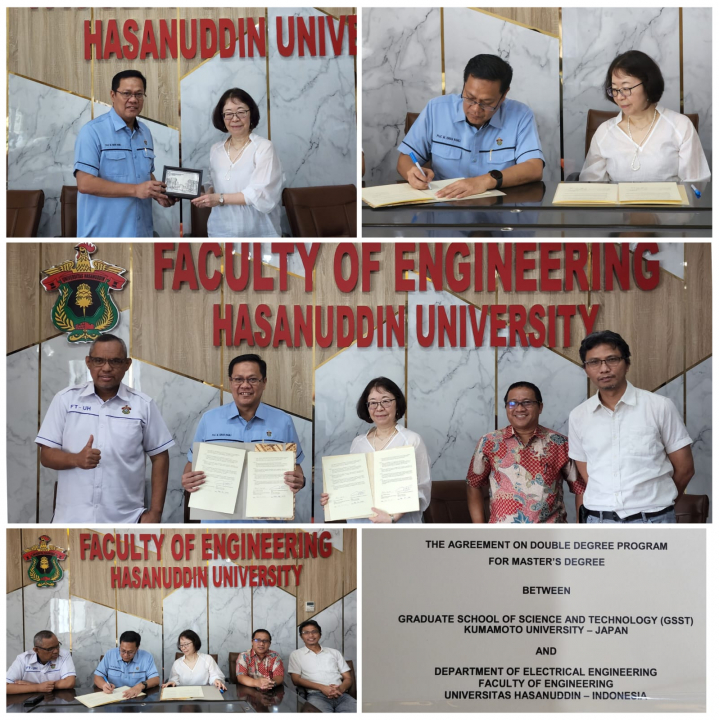 FT UNHAS Kerjasama GSST Kumamoto University, Buka Program Double Degree S2-S3