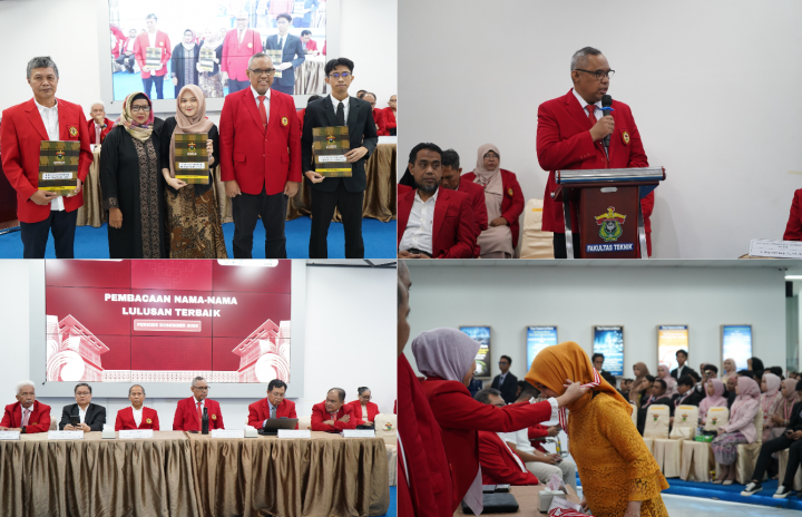 Fakultas Teknik Lepas 189 Alumni Periode Desember, Serahkan Nama Alumni Baru ke IKATEK