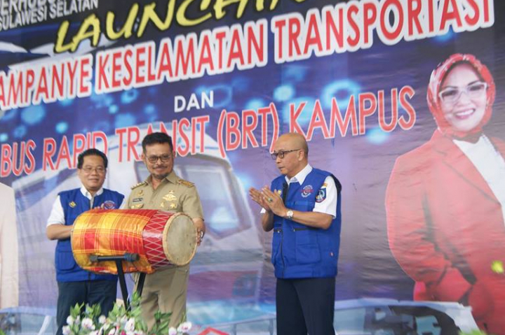 Launching Kampanye Keselamatan Transportasi dan Bus Rapid Transit (BRT)