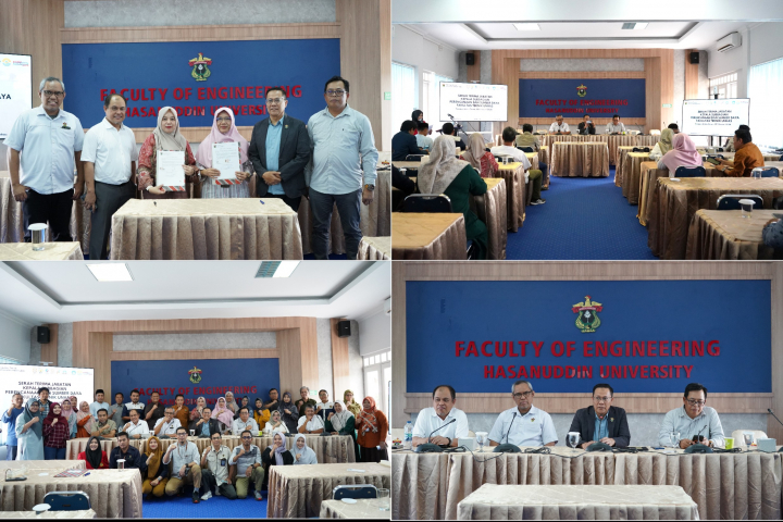 Unhas Faculty of Engineering Holds Handover Ceremony for the Head of the Planning and Resources Subdivision