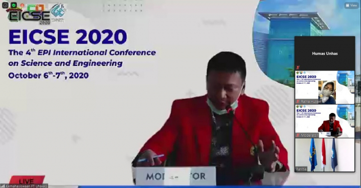 Fakultas Teknik Unhas Gelar Konferensi Internasional EICSE 2020