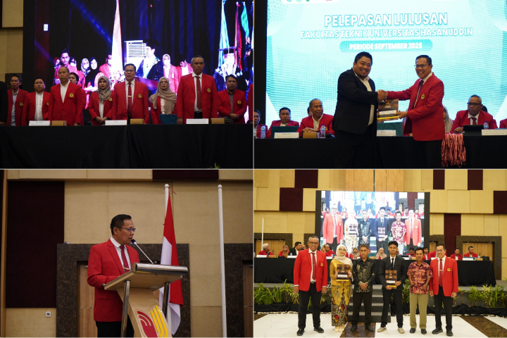 Fakultas Teknik Unhas Lepas 359 Lulusan Periode Wisuda September 2025