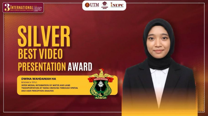 Mahasiswa PWK Fakultas Teknik Unhas Raih Silver Best Video Presentation Award pada iNUPC 2026
