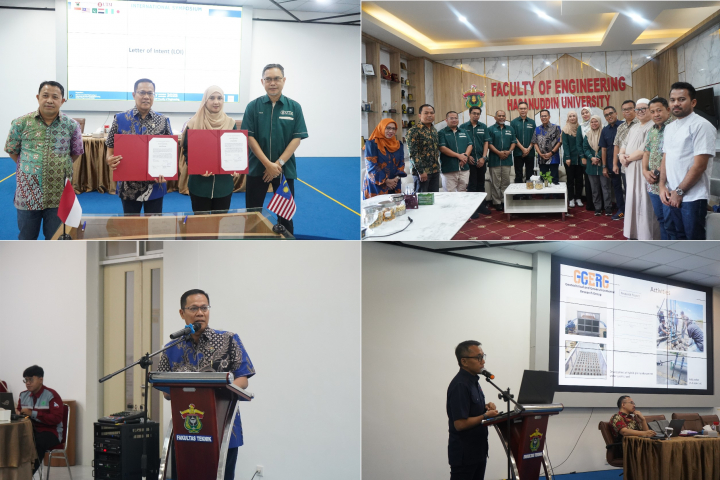 The Faculty of Engineering at Hasanuddin University is strengthening its collaboration with the Department of Civil Engineering at UTM.