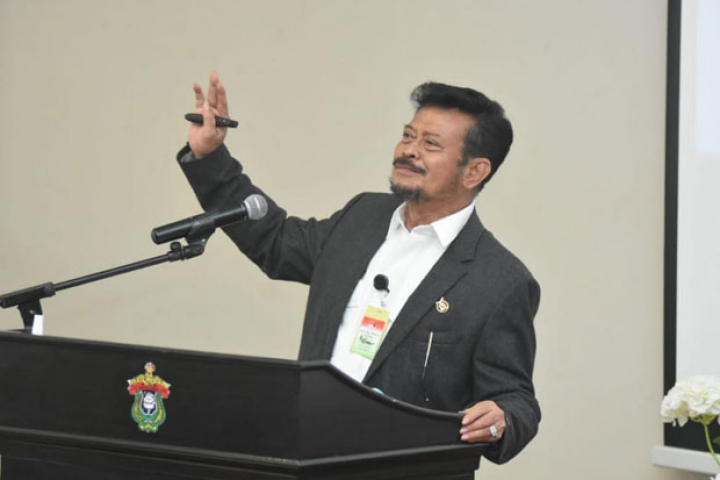 Menteri Pertanian Harap FT Unhas Kaji Kebutuhan Lulusan Teknik