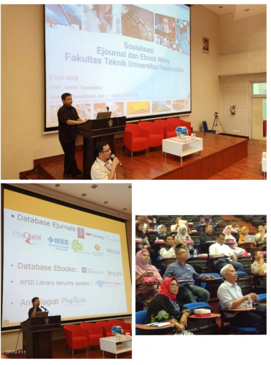 Sosialisasi Penggunaan e-Journal &amp; e-Book Willey
