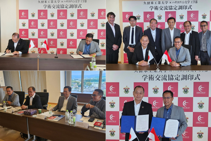 Unhas’s Faculty of Engineering Establishes a Strategic Partnership with Kurume Institute of Technology in Japan