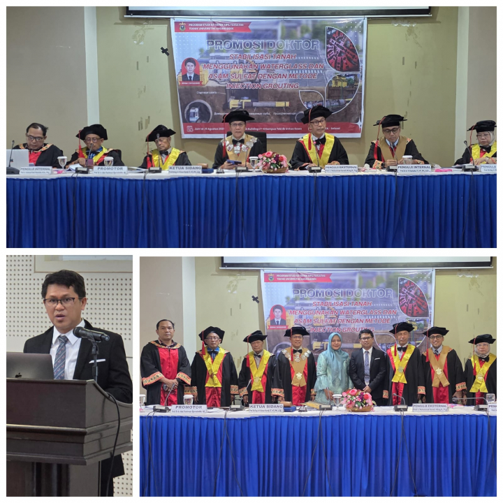 Innovation in Injection Grouting Methods: New Doctor of Civil Engineering from the Faculty of Engineering at Unhas Achieves a Breakthrough in Soil Stability