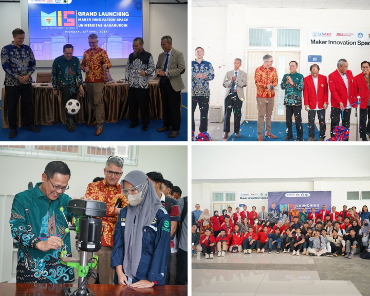 To Provide a Platform for Student Innovation, Hasanuddin University, in collaboration with HEPI USAID, Inaugurated the Maker Innovation Space at the Faculty of Engineering.