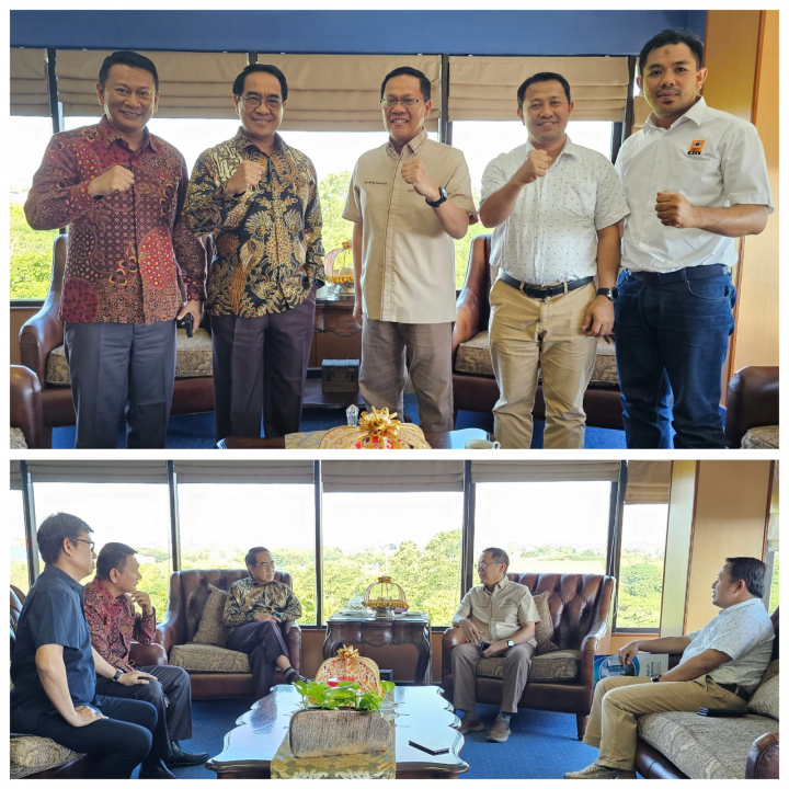 Panitia Pelaksana International Symposium On Infrastructure Development (ISID – 6) Lakukan Audiensi Bersama Rektor Universitas Hasanuddin.