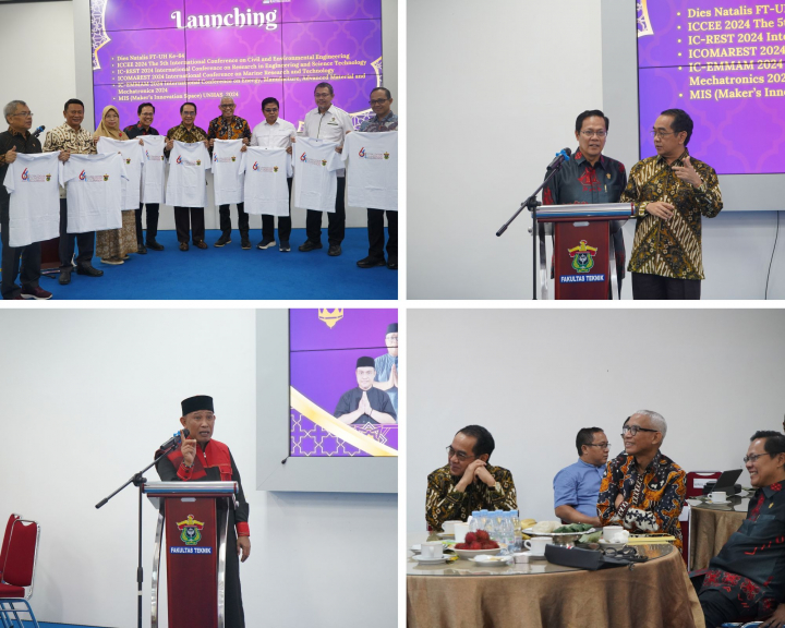 To Strengthen Bonds and Foster Self-Reflection, the Faculty of Engineering at Hasanuddin University Holds an Eid al-Fitr 1445 H Halal Bi Halal Gathering.