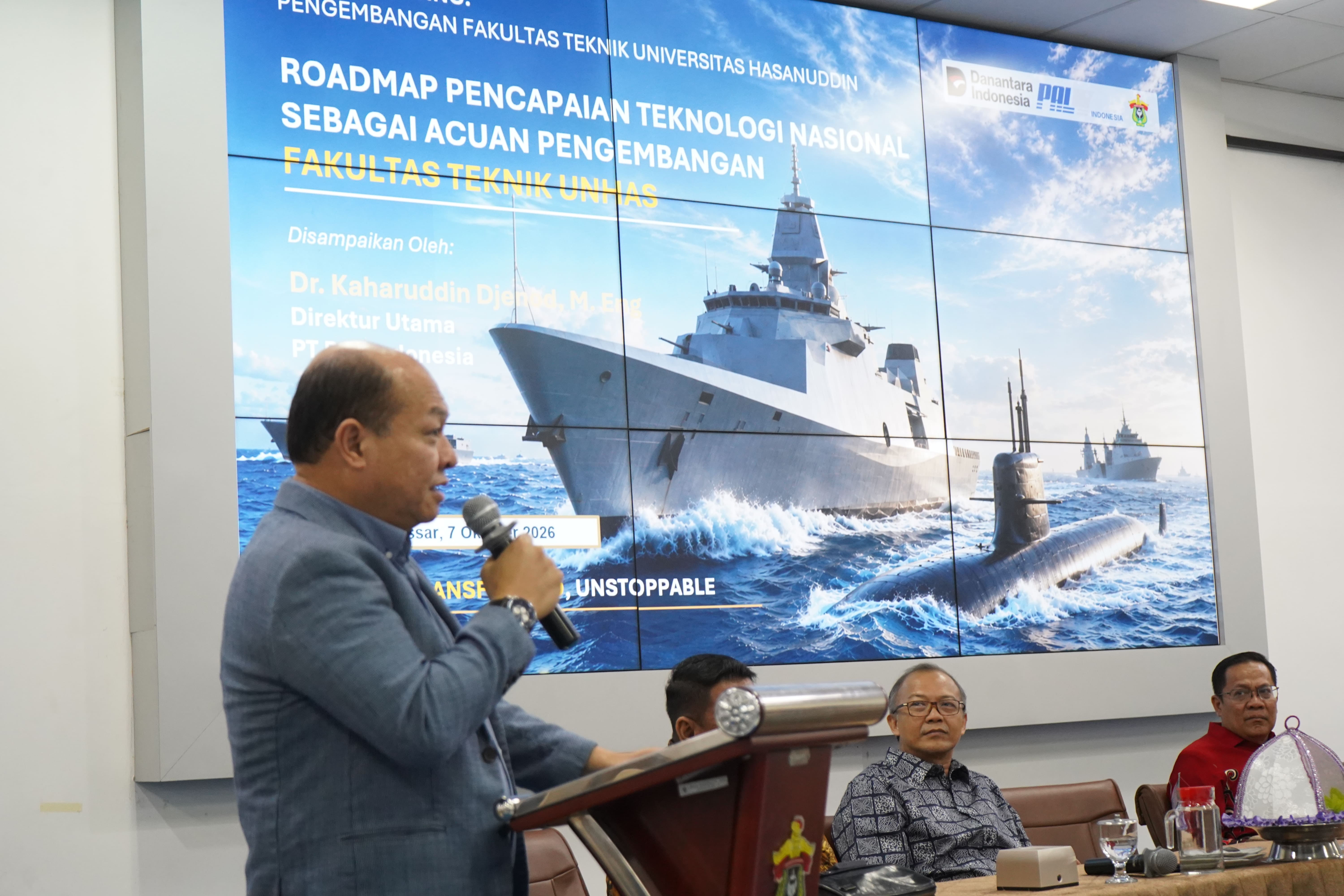 Roadmap Teknologi Nasional Jadi Acuan Transformasi Pengembangan Fakultas Teknik Unhas