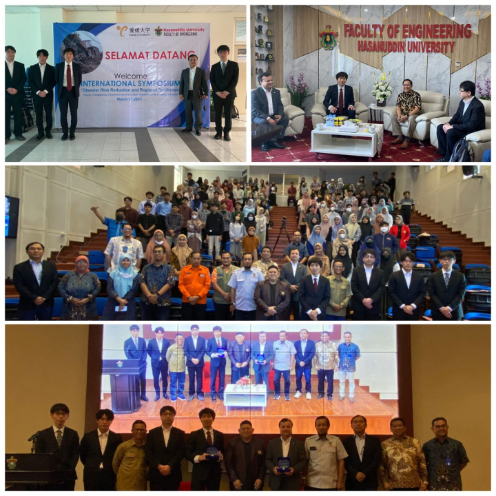 Gelar Simposium Internasional, Fakultas Teknik Unhas Hadirkan Profesor Kebencanaan dari Jepang