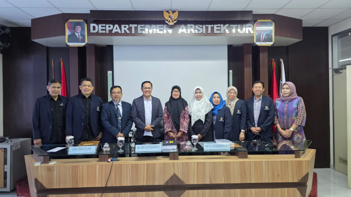 Program Studi S3 Ilmu Arsitektur Fakultas Teknik Universitas Hasanuddin (Unhas) Menganugerahi Gelar Doktor kepada Dr. Marwati melalui Disertasi tentang Sistem Struktur Rumah Sederhana yang Efisien