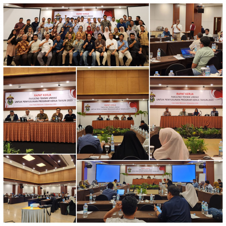 Rapat Kerja Fakultas Teknik UNHAS untuk Penyusunan Program Kerja Tahun 2023