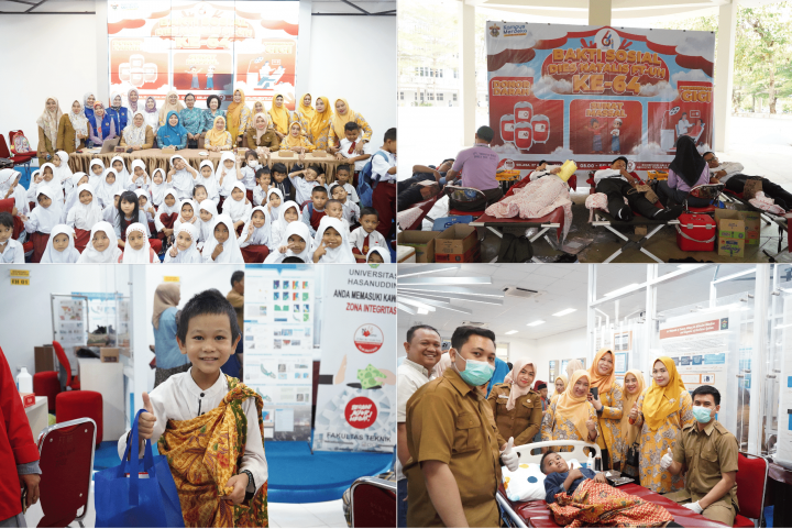 Ahead of the 64th Anniversary Celebrations, the Hasanuddin University Faculty of Engineering Holds a Community Service Event