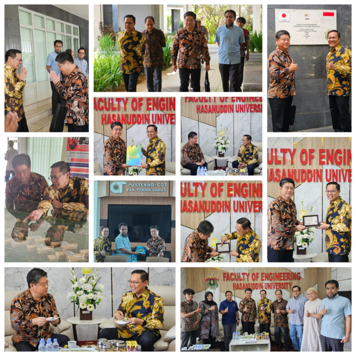 Untuk Mempererat Hubungan Bilateral Jepang-Indonesia di Bidang Pendidikan, Konsul Jenderal Jepang di Makassar Melakukan Pertemuan dengan Dekan Fakultas Teknik UNHAS