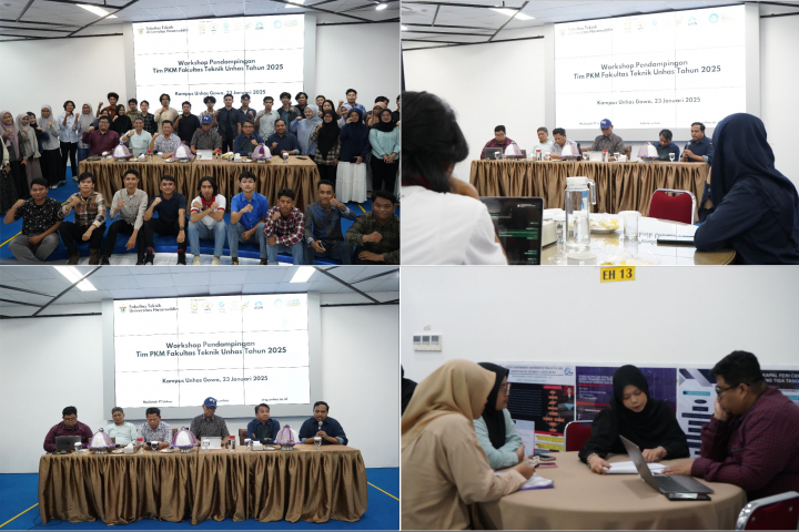 The Faculty of Engineering’s Student Affairs Office Holds a Mentoring Session for the PKM Team