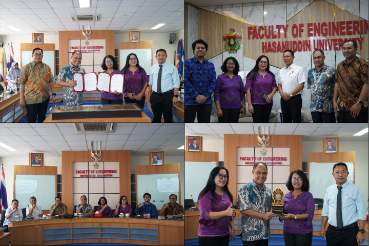 Expanding Its Network Once Again, the Faculty of Engineering at Hasanuddin University Establishes a Partnership with the Faculty of Engineering at Udayana University.