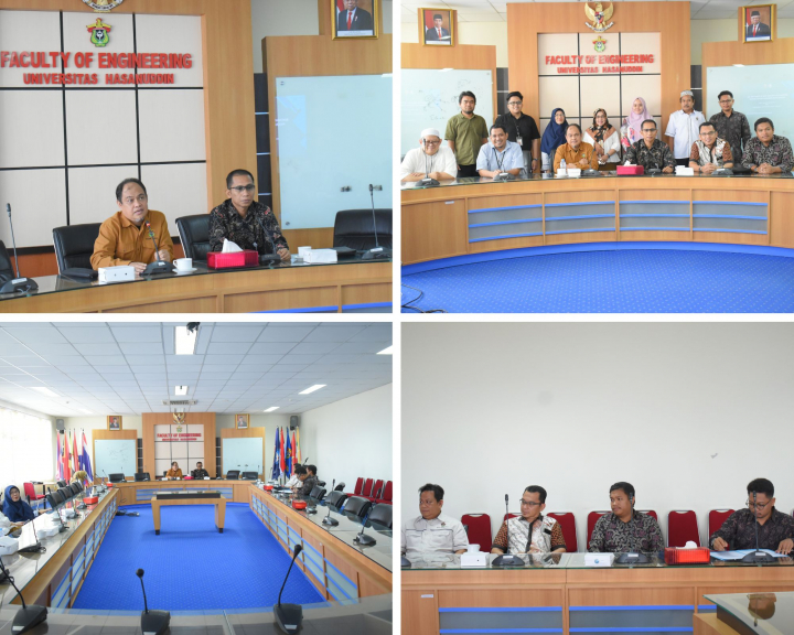 Fakultas Teknik Universitas Hasanuddin Terima Kunjungan Benchmarking Universitas Halu Oleo.