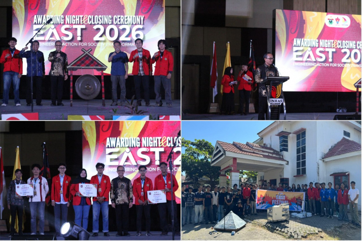 Dari Transisi Energi hingga Kepemimpinan Mahasiswa, EAST 2026 Perkuat Ekosistem Inovasi Teknik Unhas