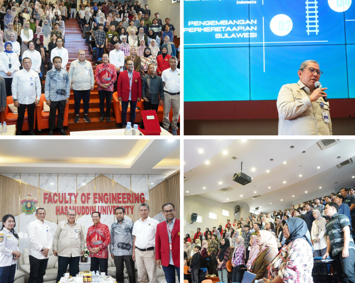 Visit the Faculty of Engineering: The Director General of Railways Delivers a Guest Lecture.