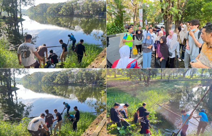 Sekolah Sungai UNHAS Bersama Tim UI GreenMetric Perkuat Pelestarian Danau Kampus Menuju Green Campus