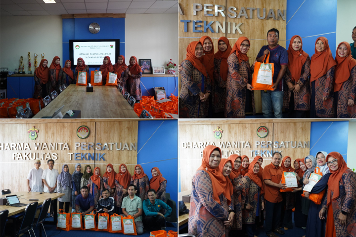 Dharma Wanita Persatuan Fakultas Teknik Universitas Hasanuddin Gelar Amaliah Ramadhan "Berbagi Itu Indah"